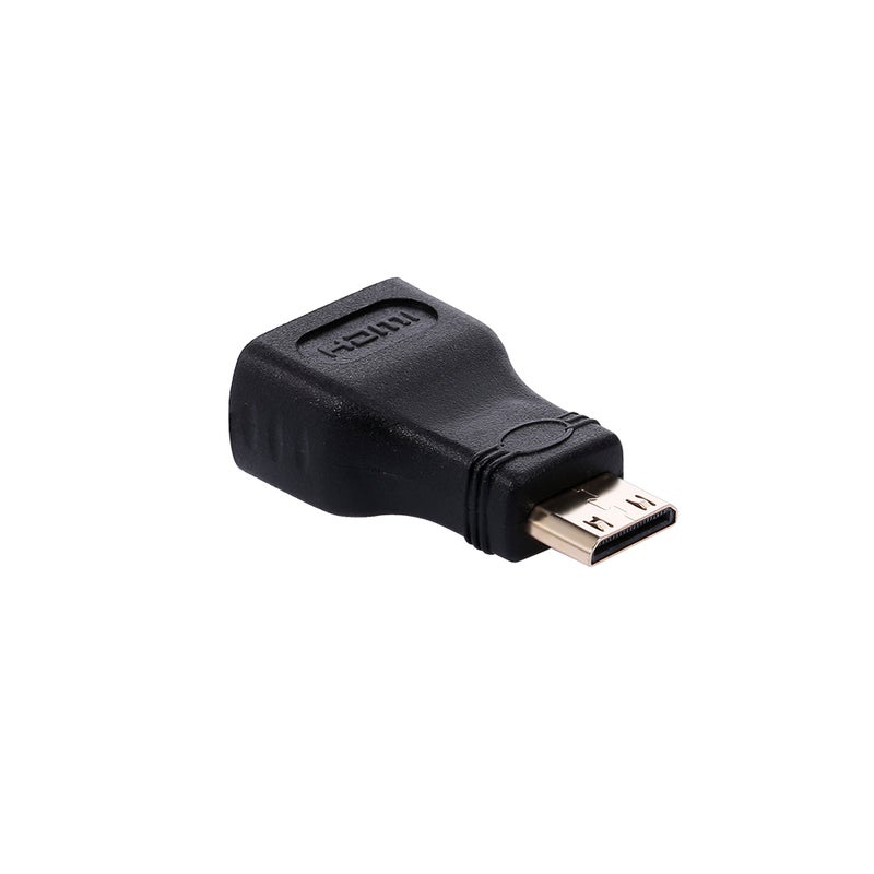 ماركة غير محددة محول من HDMI صغير إلى HDMI ذكر إلى HDMI أنثى أسود  - Image 2