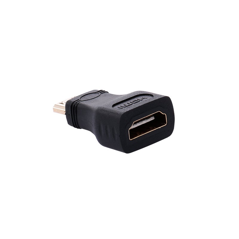 ماركة غير محددة محول من HDMI صغير إلى HDMI ذكر إلى HDMI أنثى أسود  - Image 4