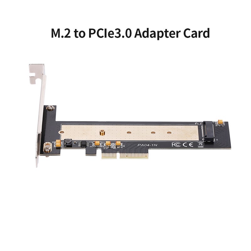 Generic - M.2 To PCIe3.0 Adapter Card For M-Key NVME PCIe SSD Multicolour - Image 1
