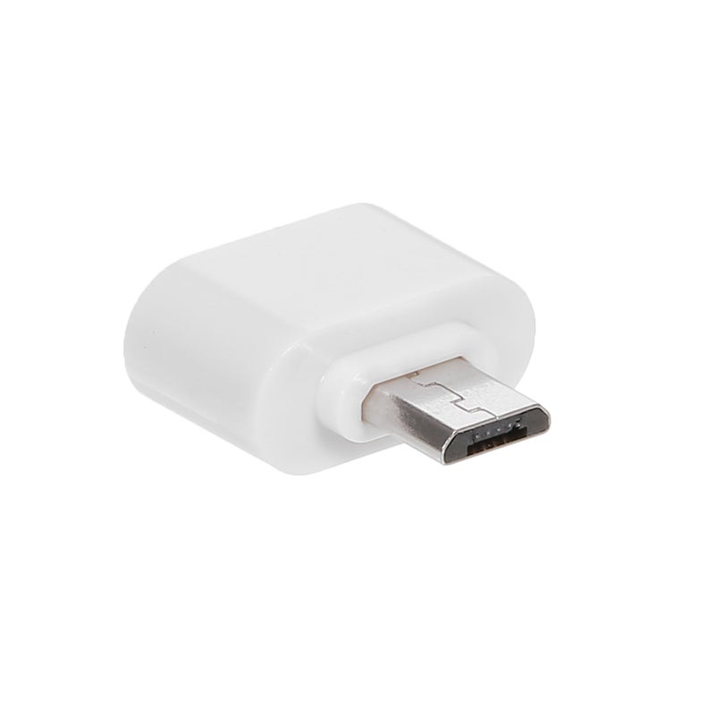 Micro USB Male To USB 3.0 Female OTG Cable Adapter Converter White - Image 1