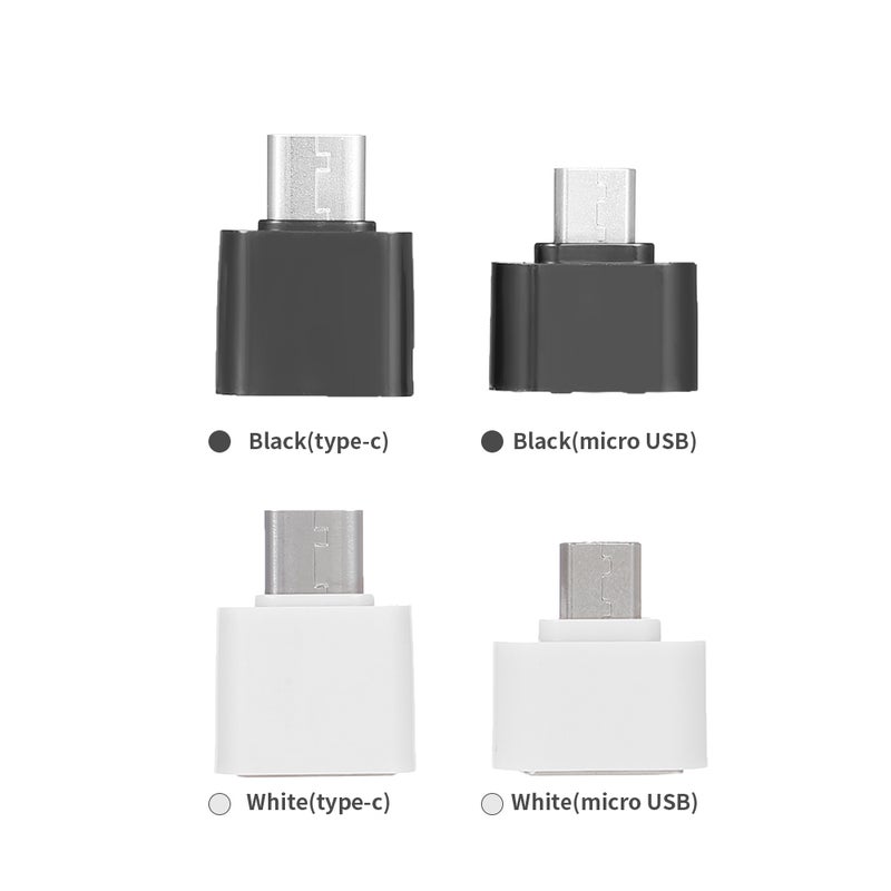 Micro USB Male To USB 3.0 Female OTG Cable Adapter Converter White - Image 3