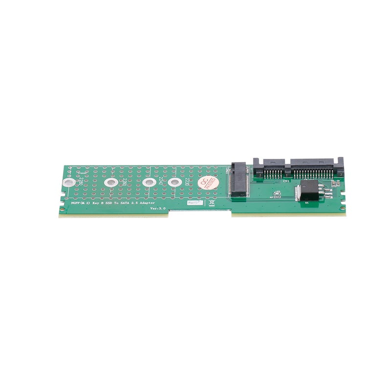 Generic - M.2 NGFF B-Key SSD To SATA Adapter Green - Image 1