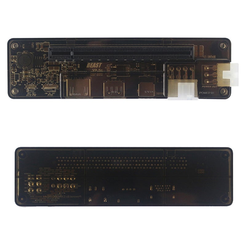 Generic - EXP GDC Laptop External PCIE Graphics Card For NGFF M.2 A Key Black - Image 1