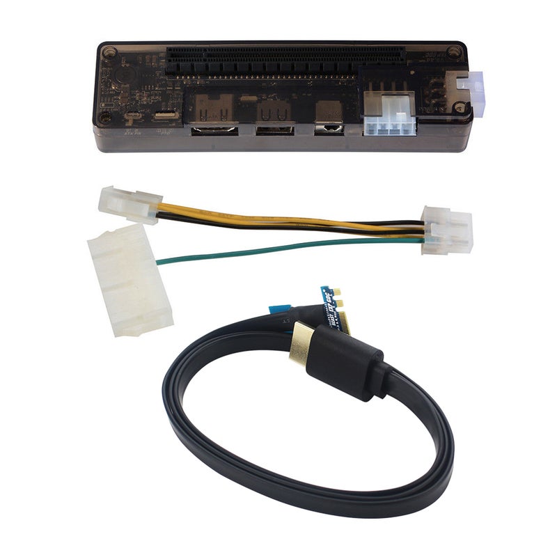 Generic - EXP GDC Laptop External PCIE Graphics Card For NGFF M.2 A Key Black - Image 1