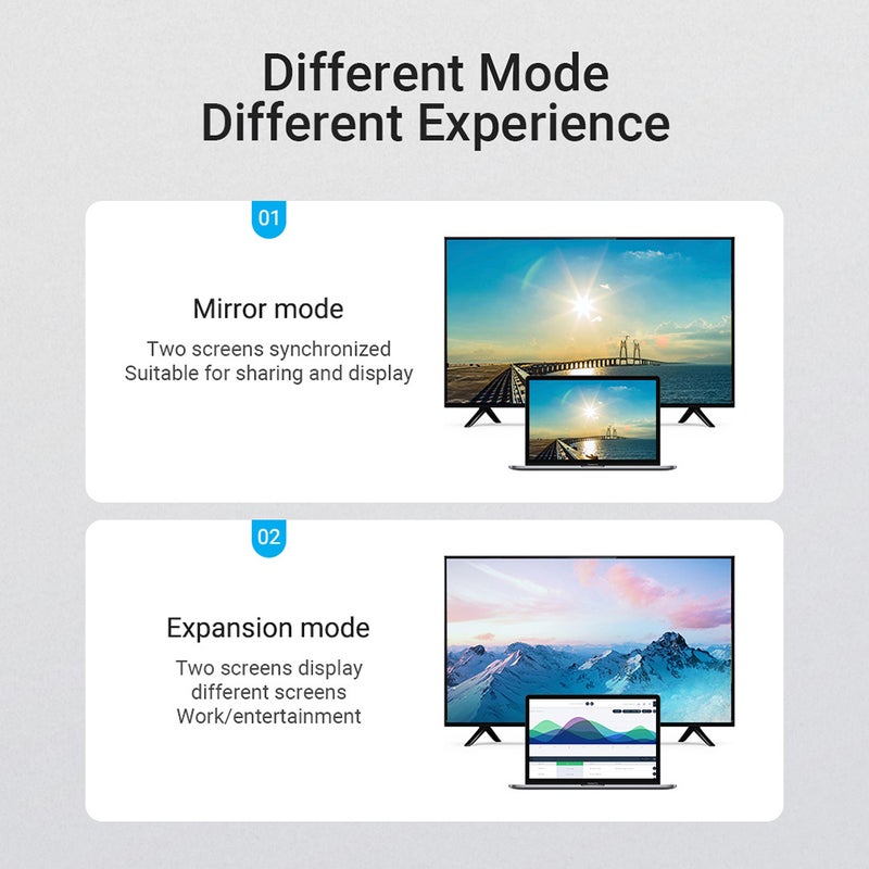 VENTION AAQBH 270 Degree HDMI 2.0 4K And 3D Right Angle Cable Black - Image 5