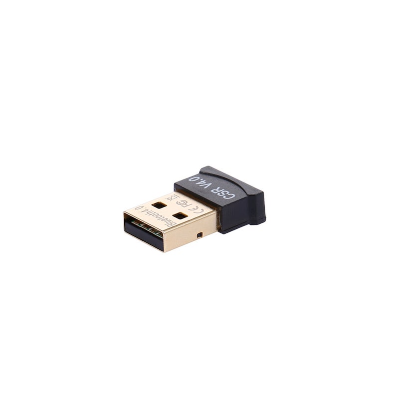 Generic - CSR4.0 USB Bluetooth Dongle Audio Receiver Transmitter Black - Image 1