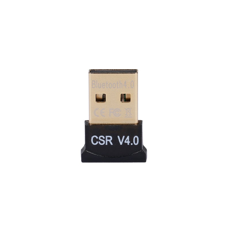 Generic - CSR4.0 USB Bluetooth Dongle Audio Receiver Transmitter Black - Image 1