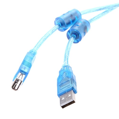 5M USB Extension Cable Blue - Image 2