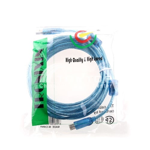 5M USB Extension Cable Blue - Image 1