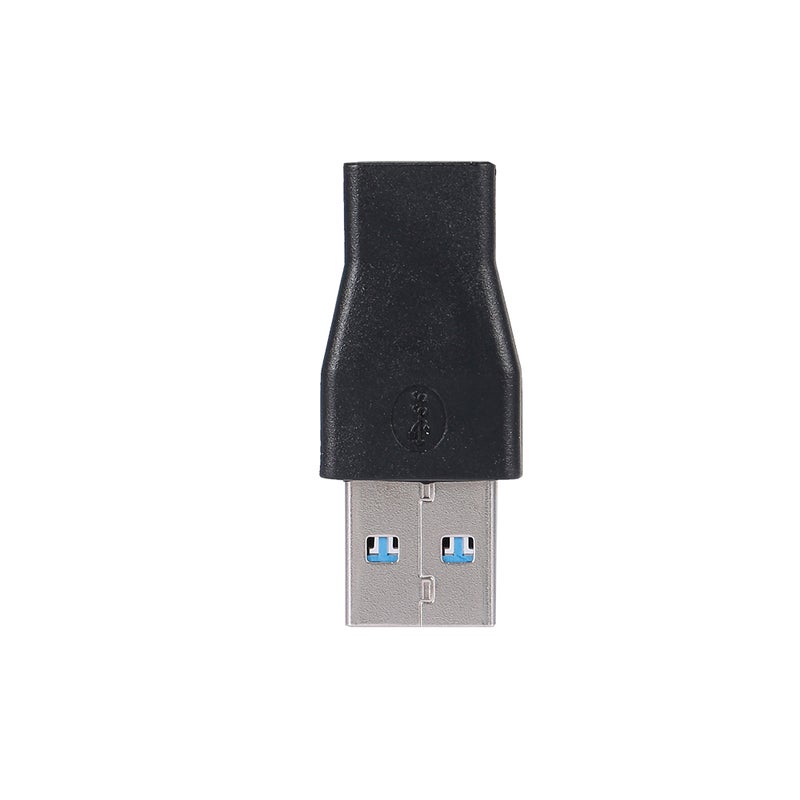USB 3.0 Male To Type-C Female Adapter Black - Image 2