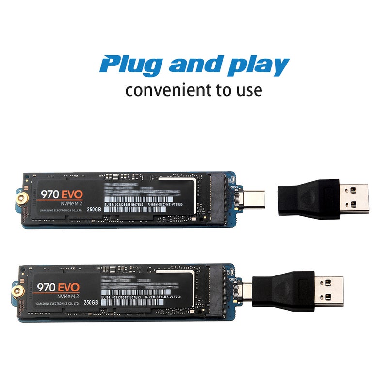 USB 3.0 Male To Type-C Female Adapter Black - Image 5