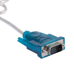 Generic USB to RS232 Serial Port 9 Pin Serial Port USB Cable Blue/White  - Image 3