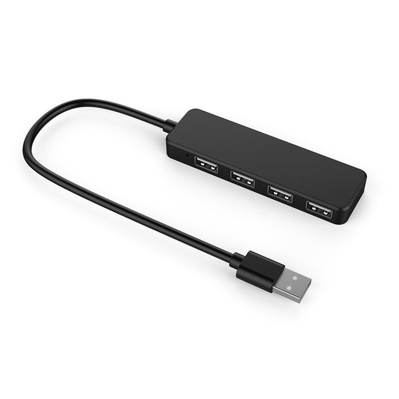 Ultra-Thin Plug And Play High Speed Multiple Port HUB Adaptor Black - Image 1