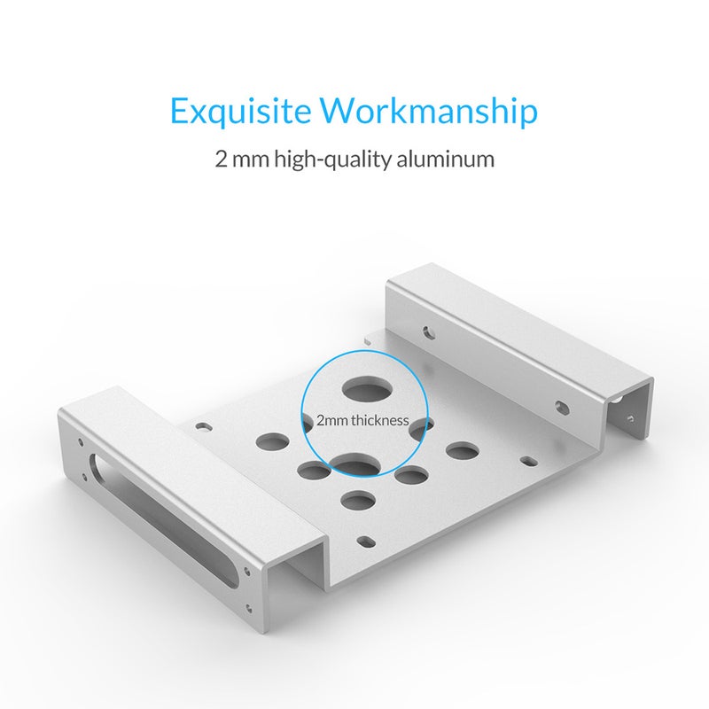 Orico - Hard Disk Mounting Bracket Kit Silver - Image 1