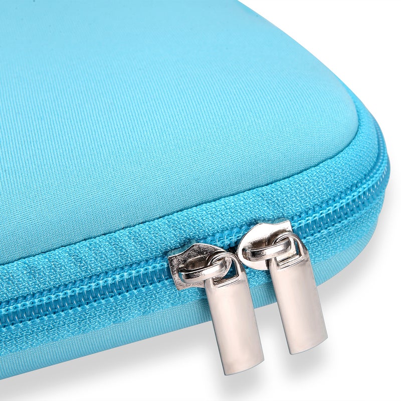 Soft Zipper Sleeve Bag For 11-Inch Mac Book Air Pro Blue  - Image 3