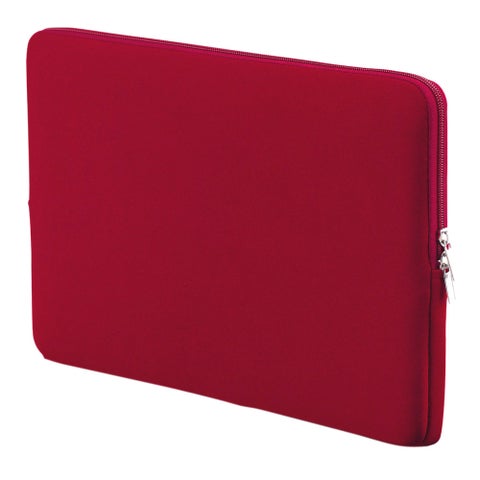 Zipper Soft Sleeve Bag For 13.3" MacBook Red