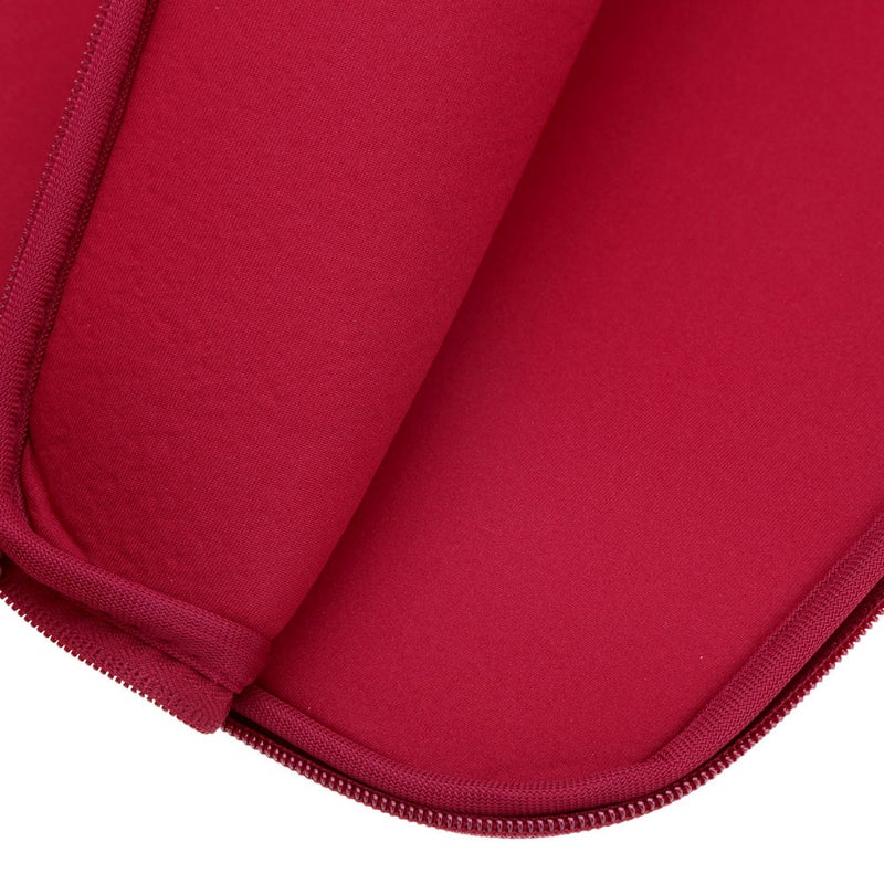 Zipper Soft Sleeve Bag For 13.3" MacBook Red