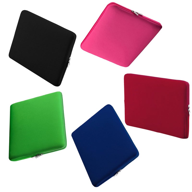 Zipper Soft Sleeve Bag For 13.3" MacBook Red