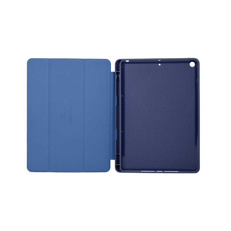 Generic - Portable Protective Case For iPad 7th Gen 10.2" 2019 Blue - Image 1