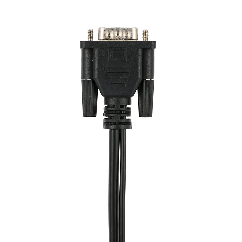 محول من VGA ذكر إلى HD أنثى USB 3.5 أسود - Image 2