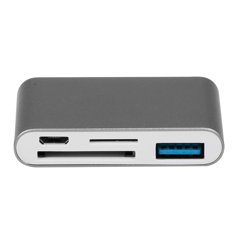 Generic 5-In-1 Type-C Hub OTG USB 3.0 Converter Adapter Grey  - Image 3
