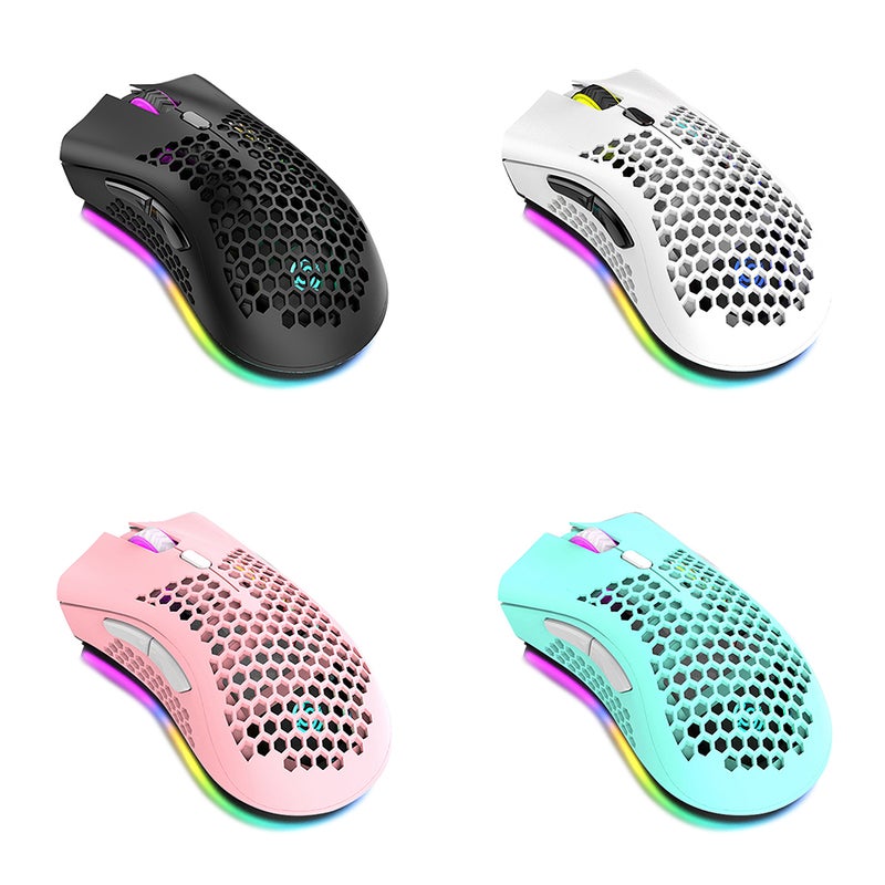29-LU Wireless Gaming Mouse Pink  - Image 5