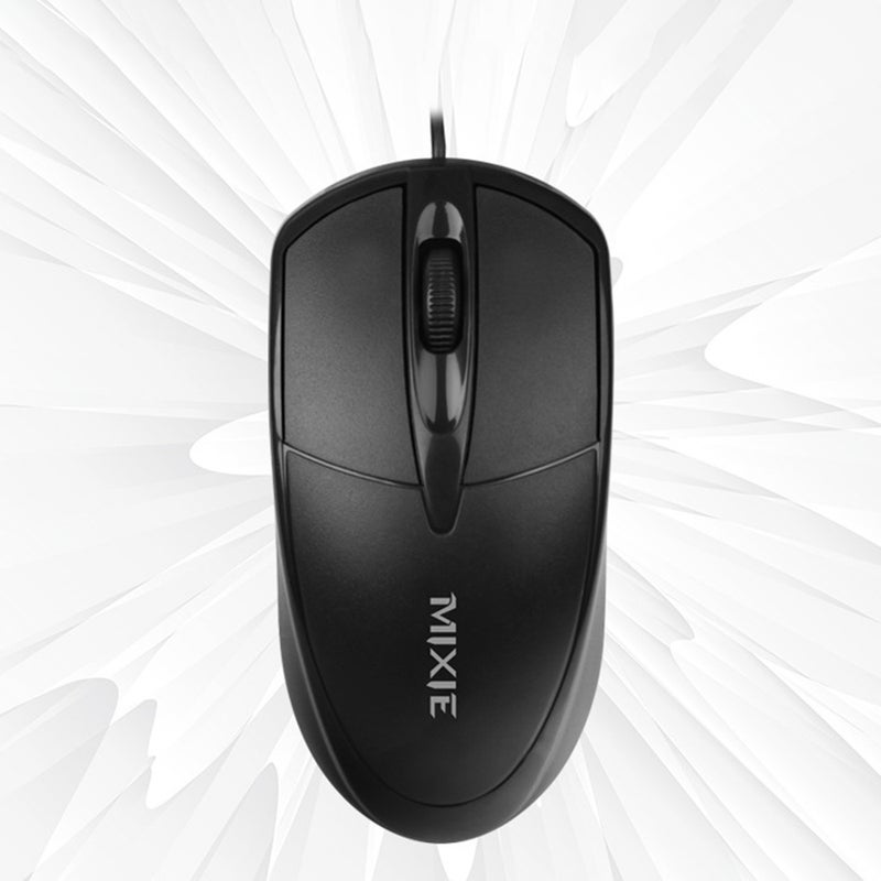 Generic - LC2-LU Portable Wired Mouse Black - Image 1