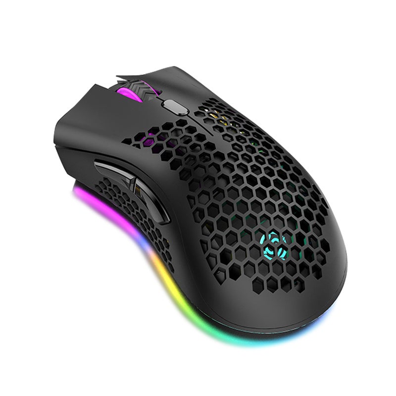 1-LU Wireless Optical Mouse Black - Image 1