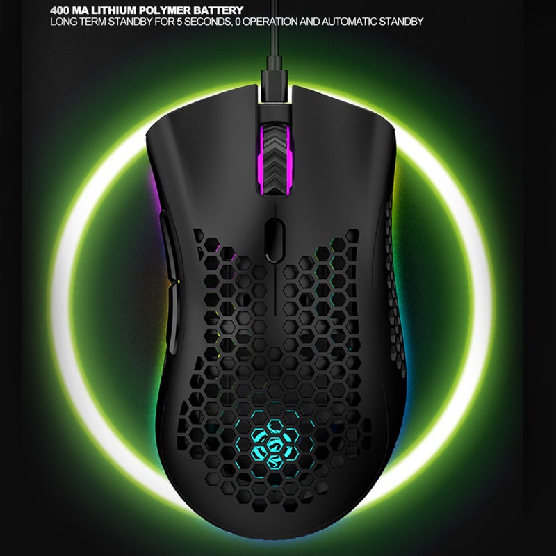 1-LU Wireless Optical Mouse Black - Image 2