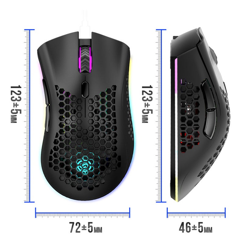 1-LU Wireless Optical Mouse Black - Image 3