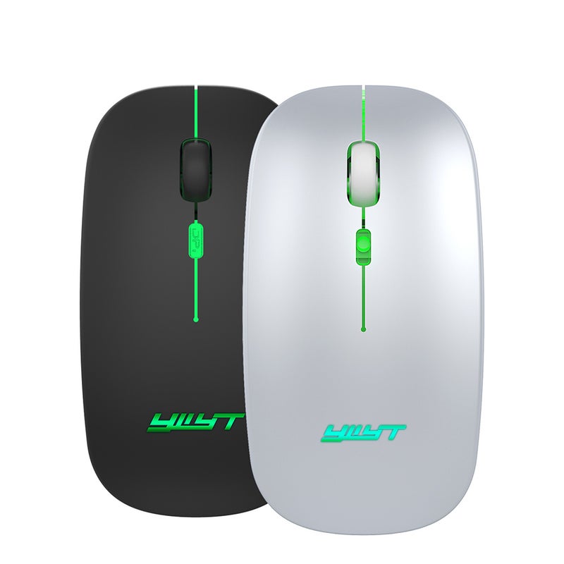 YWYT 27-LU Dual Mode Wireless Mouse Black - Image 2
