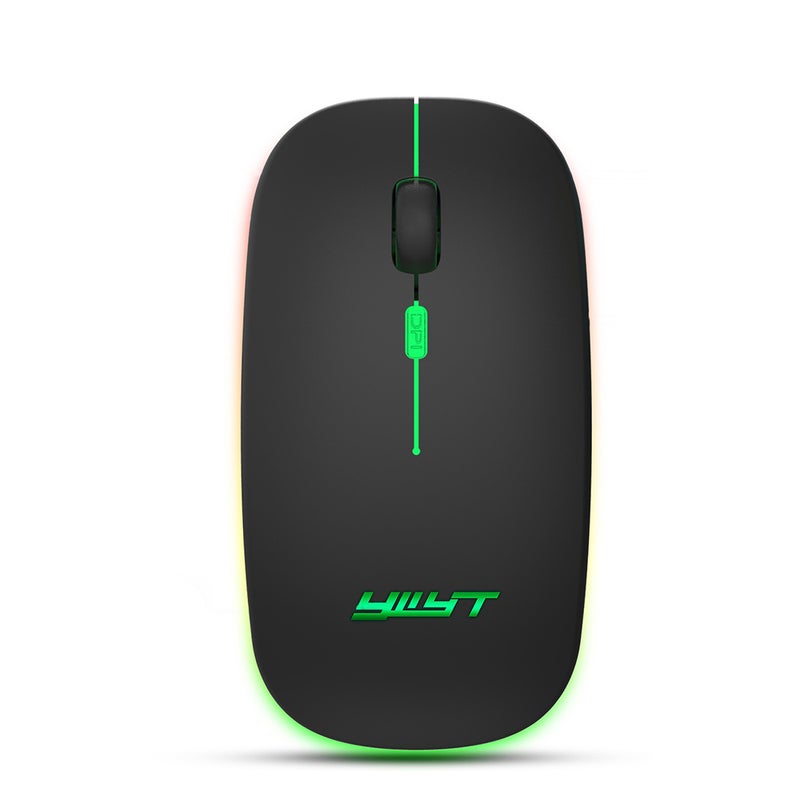 YWYT 27-LU Dual Mode Wireless Mouse Black - Image 3