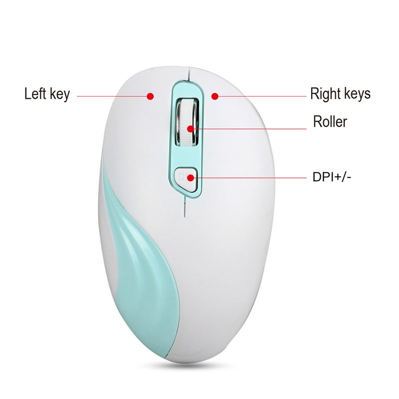 YWYT - 27-LU Wireless Optical Mouse Pink - Image 1