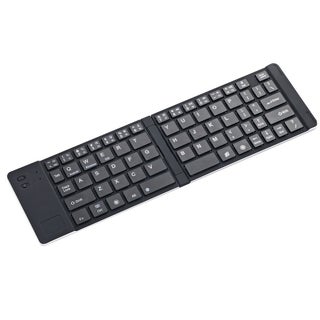 GK228 Bluetooth Wireless Folding Mini Portable Office Keyboard with Stand for Phone/Tablet/Laptop - English White - v1601704151/N40672950A_1