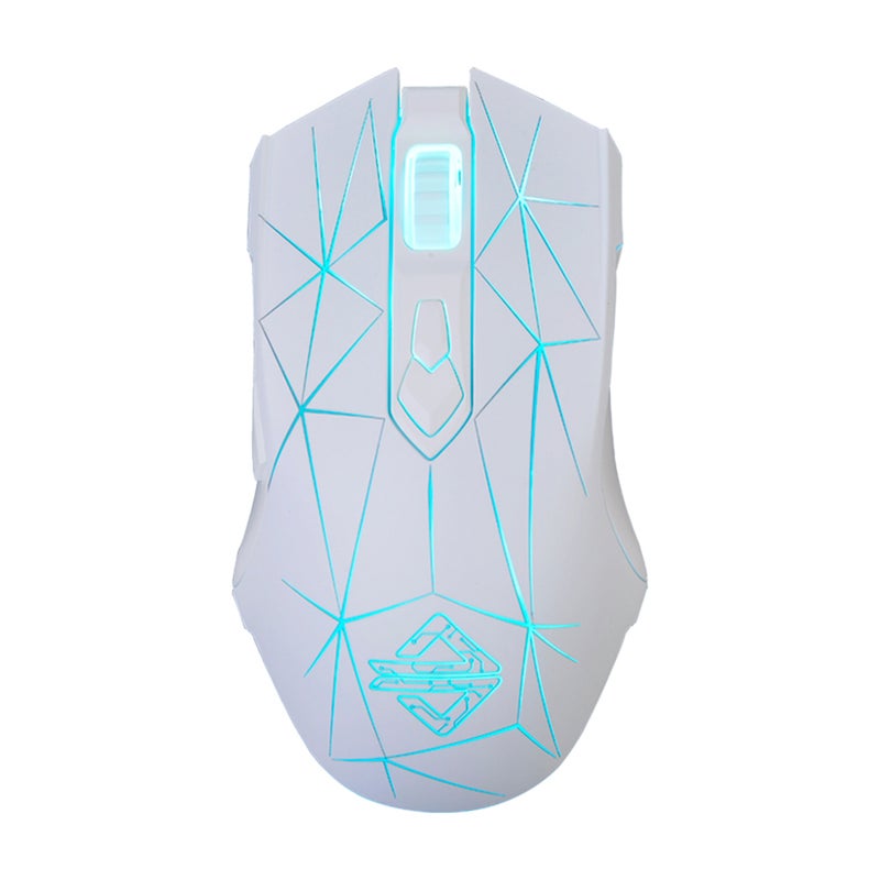 Ajazz - 52-LU Wired Professional E-sport Gaming Mouse Multicolour - Image 1
