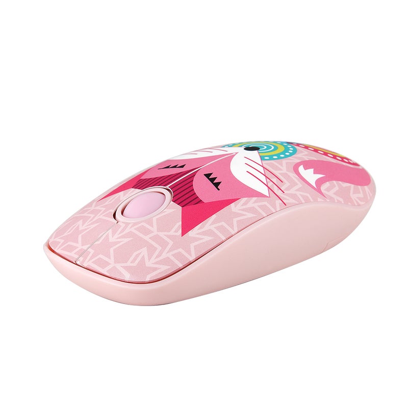 FD 89-LU Wireless Optical Tracking Slim Mouse Multicolour - Image 1