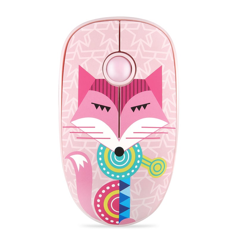 FD 89-LU Wireless Optical Tracking Slim Mouse Multicolour - Image 3