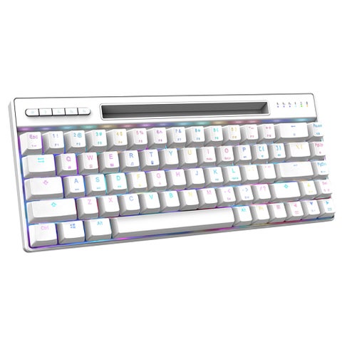 MK16 RGB Backlight Wired Bluetooth Dual Mode Mechanical Gaming Keyboard - English