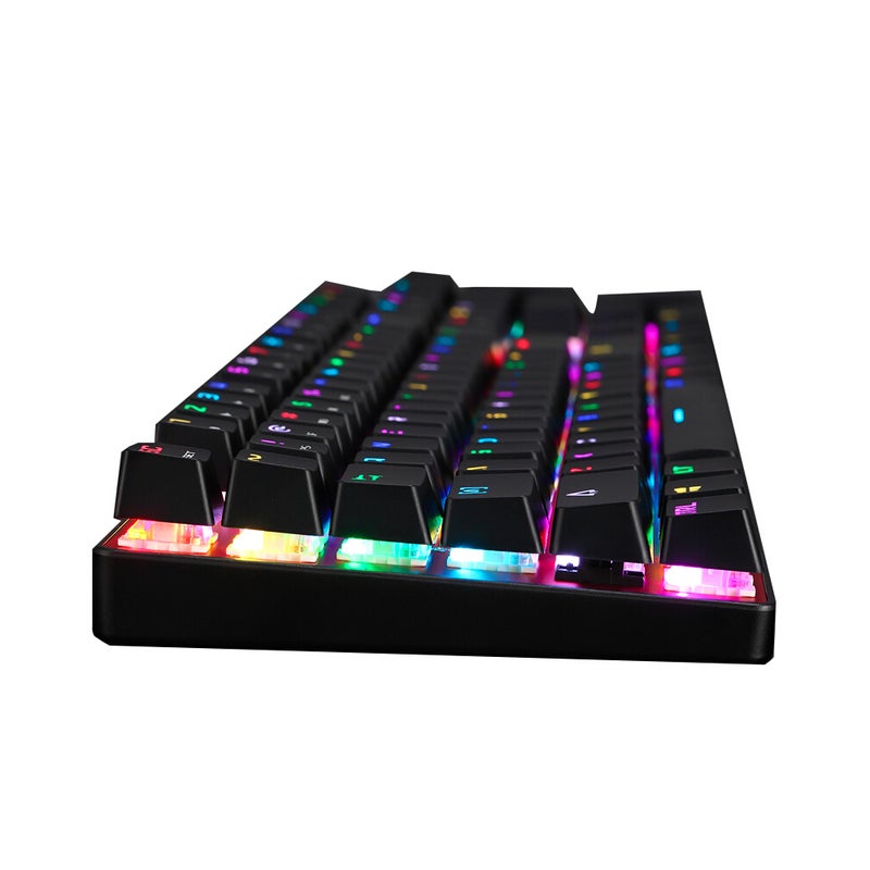 Motospeed CK104 Wired USB Colourful LED Backlight Mechanical Gaming Keyboard - English And Russian  - Image 3