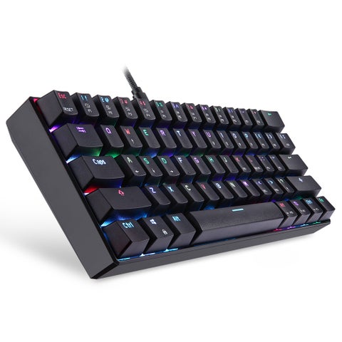 CK61 RGB Backlight Mechanical Gaming Keyboard wired - English