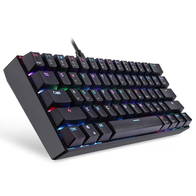 Motospeed CK61 RGB Backlight Mechanical Gaming Keyboard wired - English  - Image 1