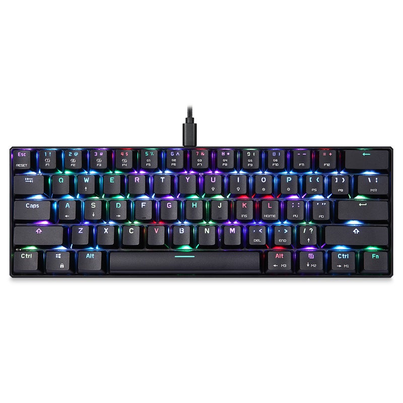 CK61 RGB Backlight Mechanical Gaming Keyboard wired - English