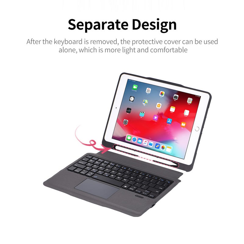 Wireless Keyboard with Case FPR Tablets - English Rose gold  - Image 2