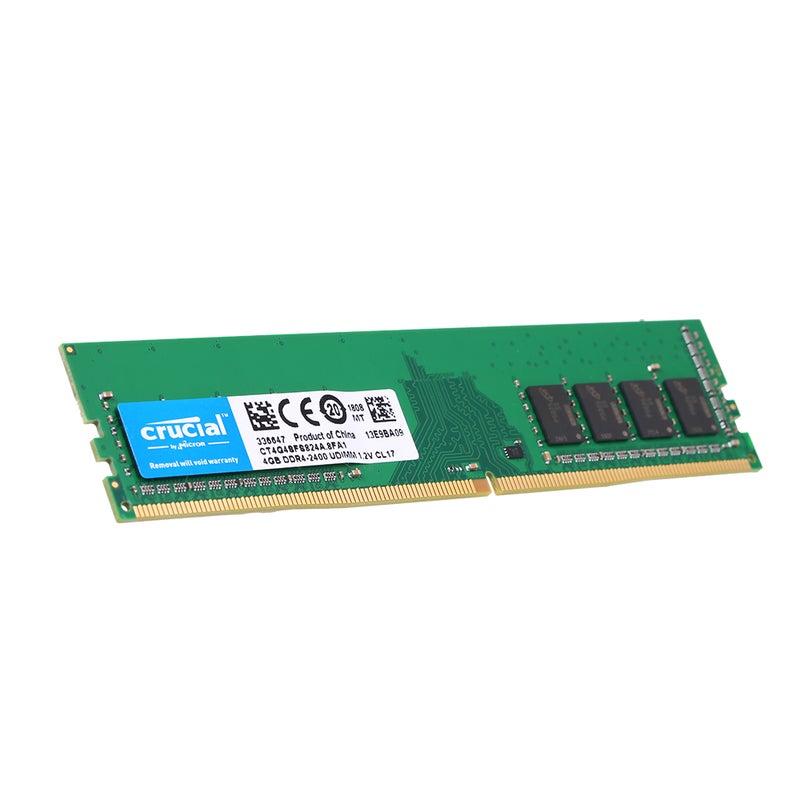 crucial - Crucial 4 GB DDR4 Memory RAM Green - Image 1