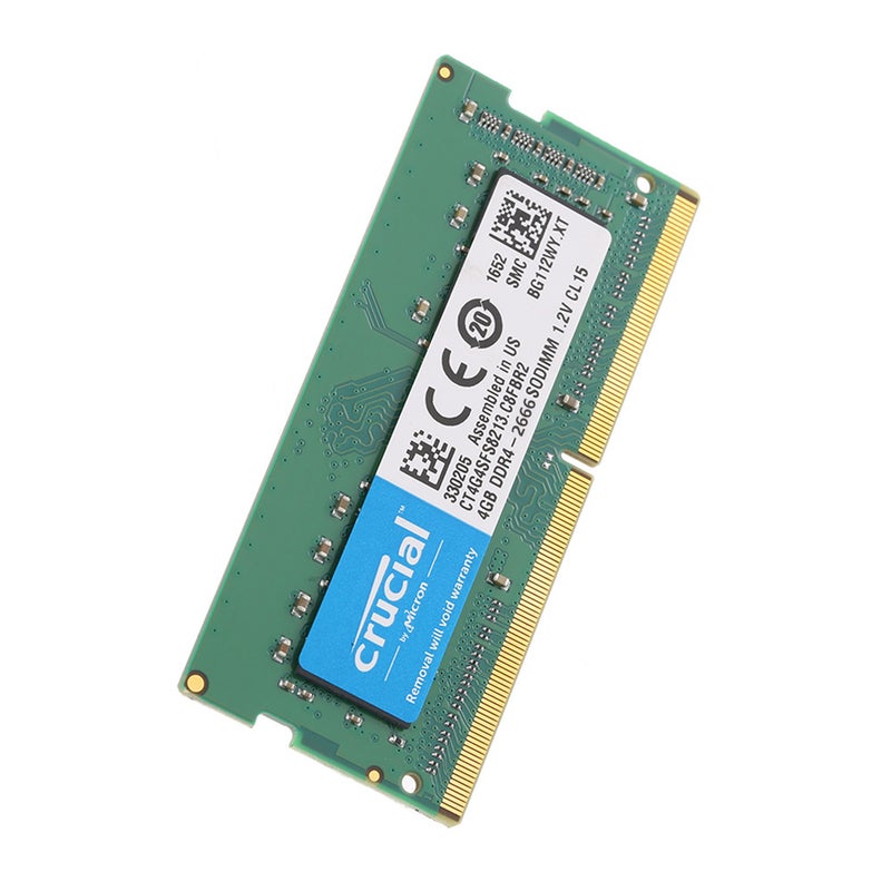 crucial - Crucial 4 GB Single DDR4 Memory RAM Green - Image 1