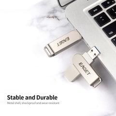 EAGET F60 Metal U Disk Portable USB 3.0 Flash Drive 64 GB  - Image 2