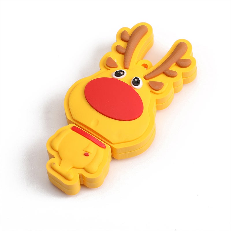 Creative Shape Portable USB 2.0 Flash Drive 128 GB - Image 1