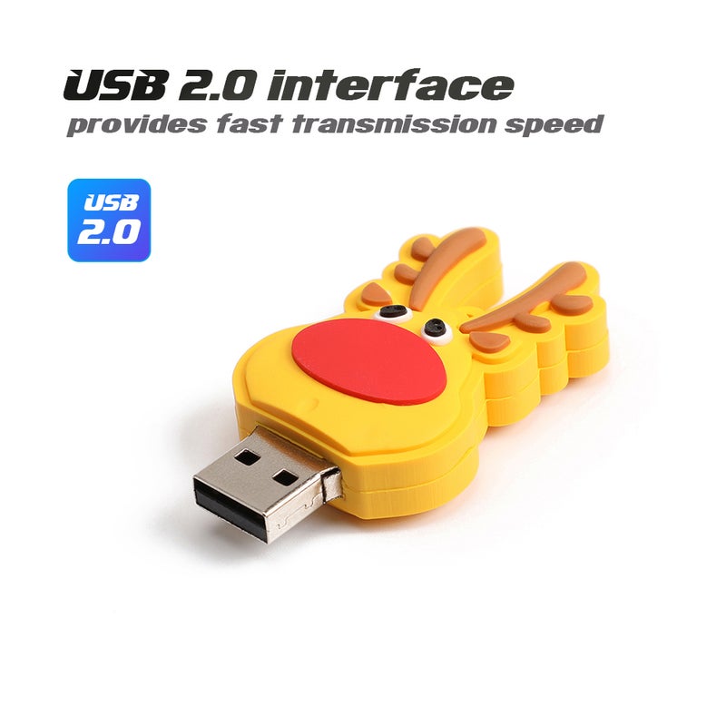 Creative Shape Portable USB 2.0 Flash Drive 128 GB - Image 5