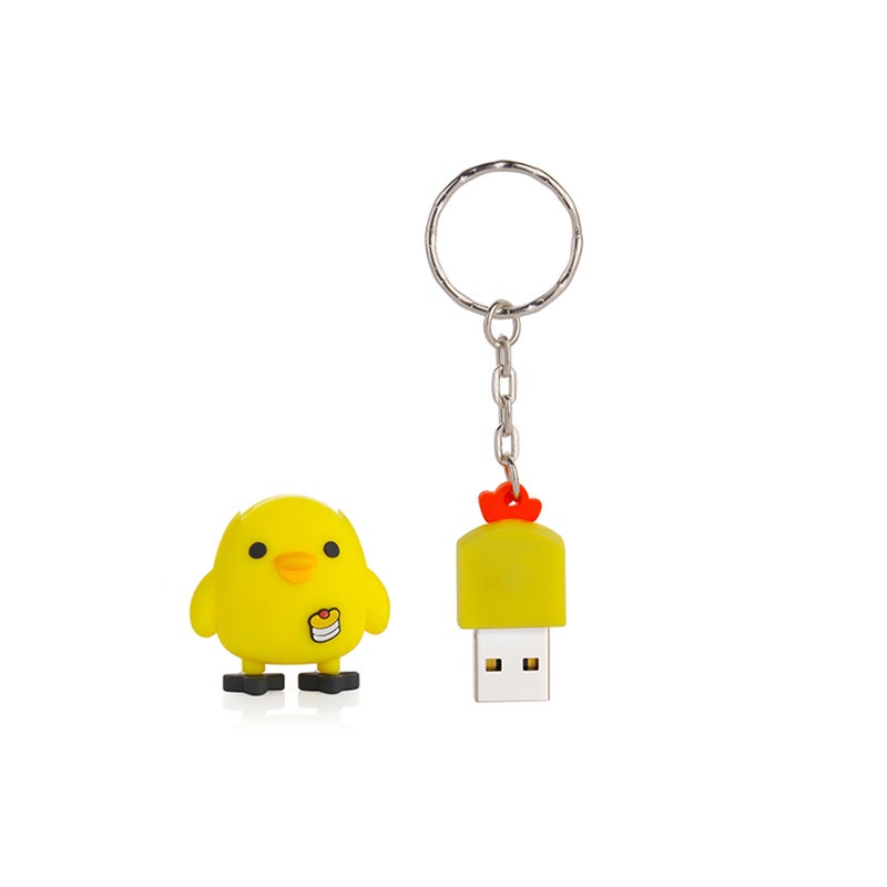 Cute Cartoon Style Chicken Shaped USB Flash Drive 64 GB - Image 2