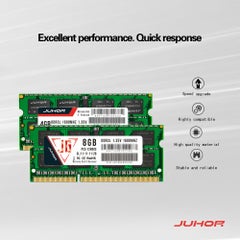 JUHOR NB DDR4 Laptop PC RAM Green  - Image 4